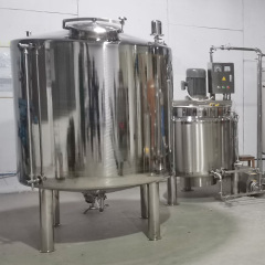 Single layer storage tank