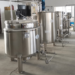 Electrical heating emulsifying tank