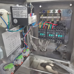 Electrical heating emulsifying tank