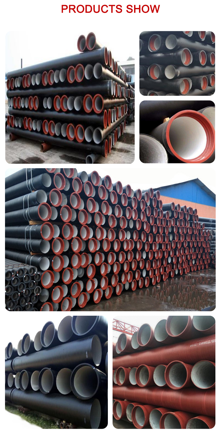 Ductile iron pipe