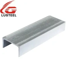 Galvanized steel channel