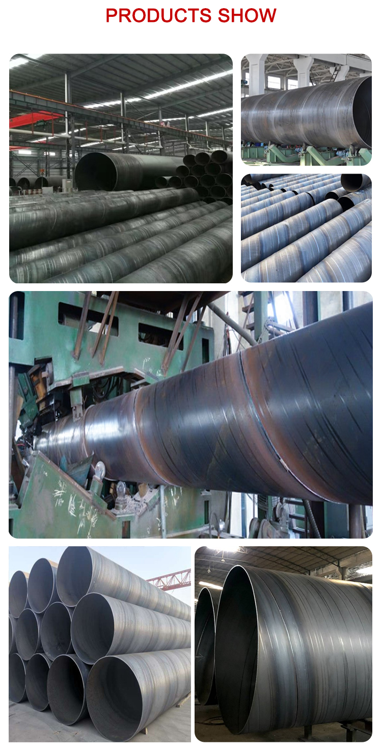 Spiral steel pipe