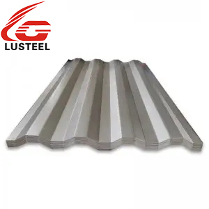 Galvanized corrugated steel
