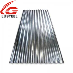 Galvanized corrugated steel