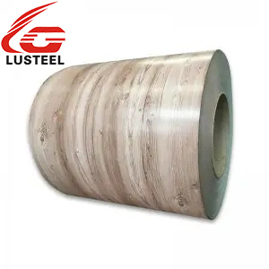 Printed steel coil