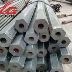 Hexagon steel pipe