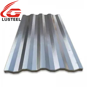 Galvanized corrugated steel