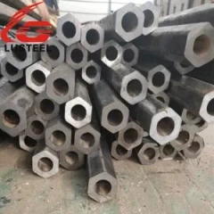 Hexagon steel pipe