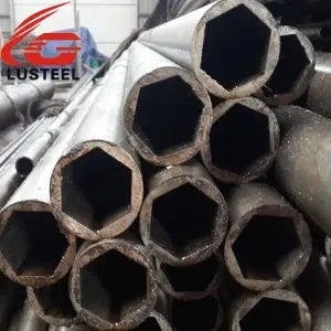 Hexagon steel pipe
