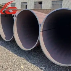 Large seamless steel pipe