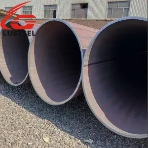 Large seamless steel pipe
