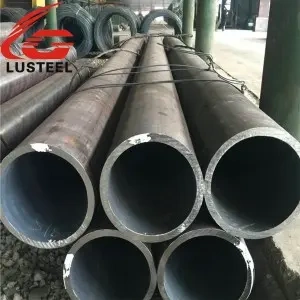 Large seamless steel pipe