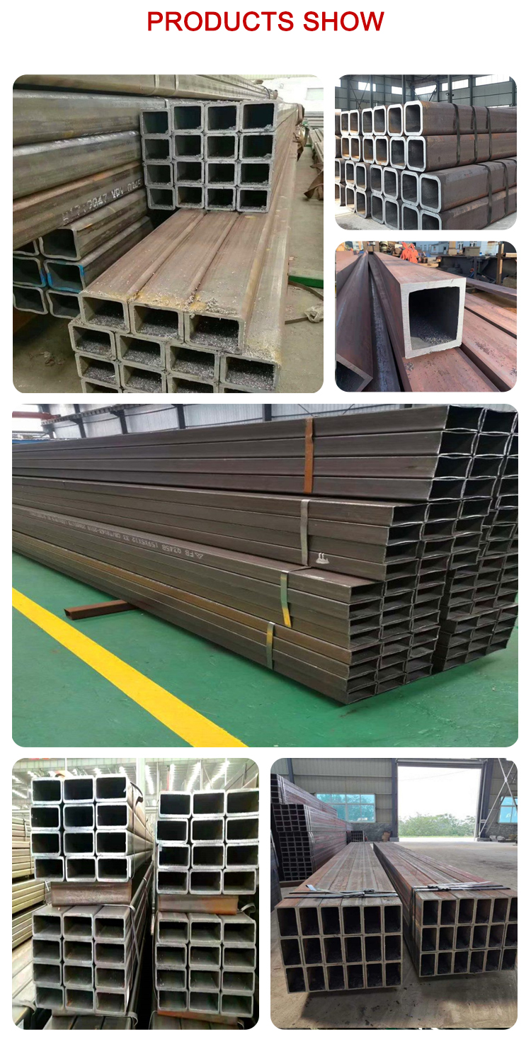 Seamless square pipe