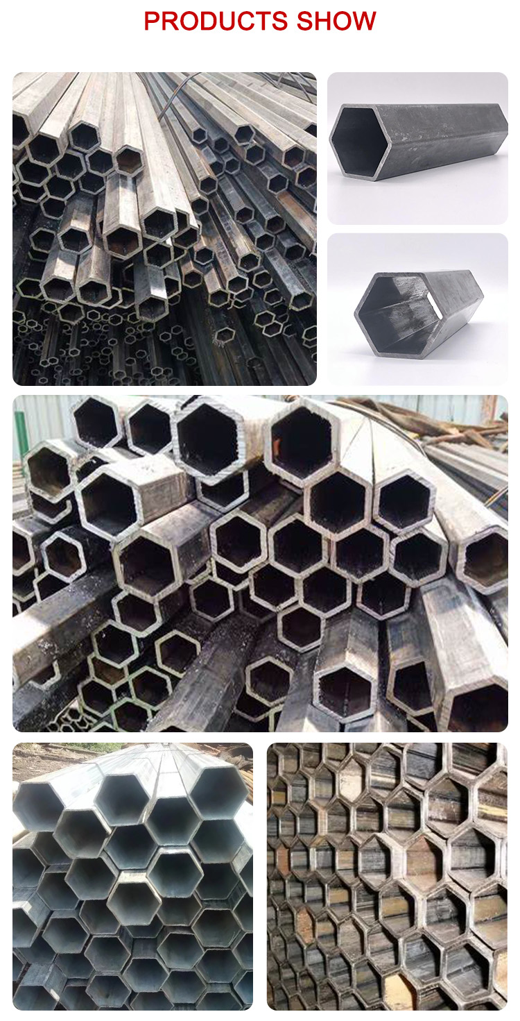 Hexagon steel pipe