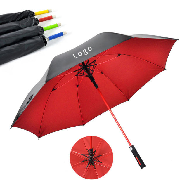 Custom Large Windproof UV Golf Umbrella with Logo Printing