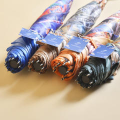 Umbrellas supplier wholesale inverse magic flower paraguas city souvenirs reverse inverted portable umbrella