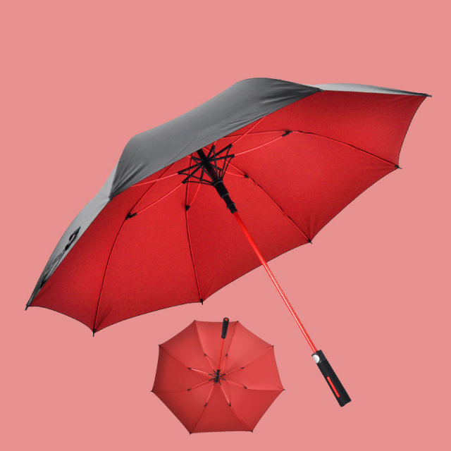 Custom Large Windproof UV Golf Umbrella with Logo Printing