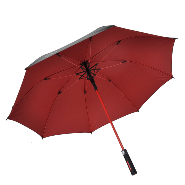 Custom Large Windproof UV Golf Umbrella with Logo Printing