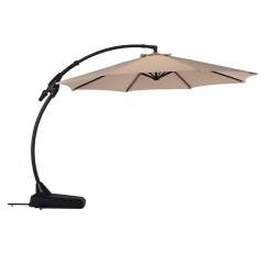 Extra Large Cantilever Garden Umbrella Outdoor Parasols Adjusted Heights Patio Umbrellas