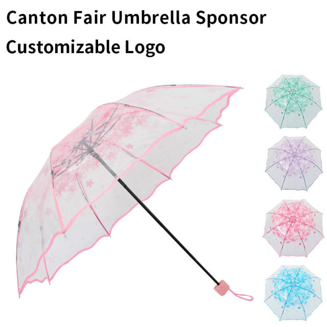 Promotional Uv Protection Mini Portable 5 Fold Cute Cartoon Design Children Straight Umbrella Manual Child Kid Umbrella