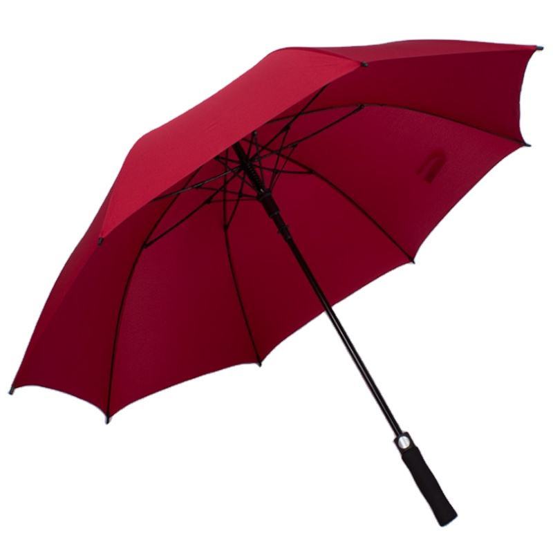 27inch 8k high quality  promotional golf umbrella custom logo luxury paraguas straight umbrella