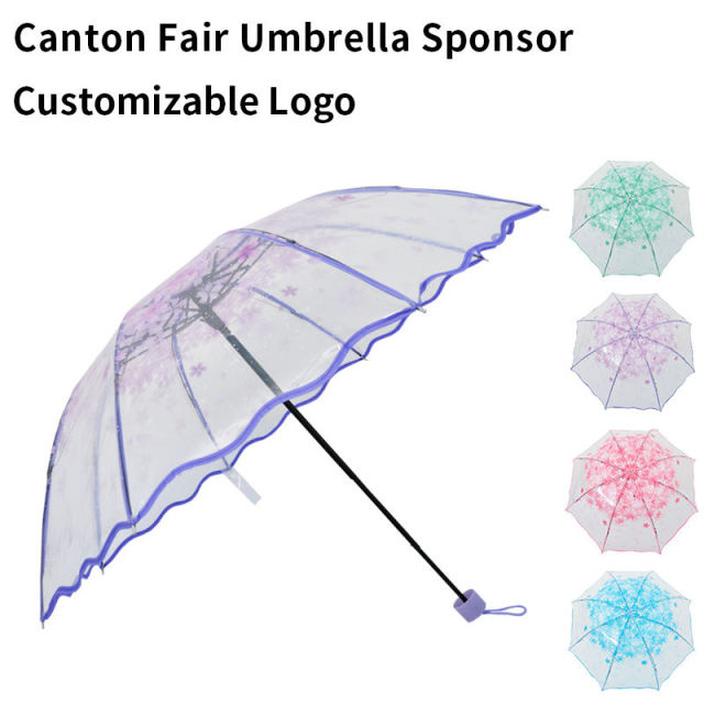 Promotional Uv Protection Mini Portable 5 Fold Cute Cartoon Design Children Straight Umbrella Manual Child Kid Umbrella