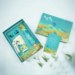 Custom Souvenir Gift Set Guest Gift Umbrella Corporate Welcome cup Gift Box for Wedding