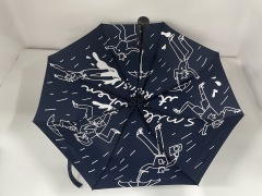 shopping bag tote umbrella with 3 fold auto open and close