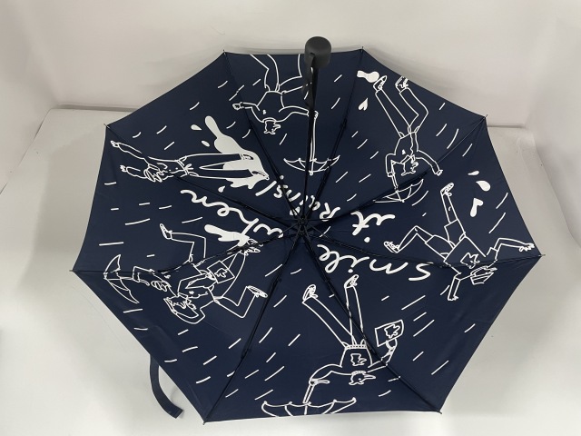 shopping bag tote umbrella with 3 fold auto open and close