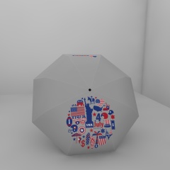 Suppliers manufacturer wholesale 30 inch large windproof logo prints big luxury promotional branded custom golf umbrella