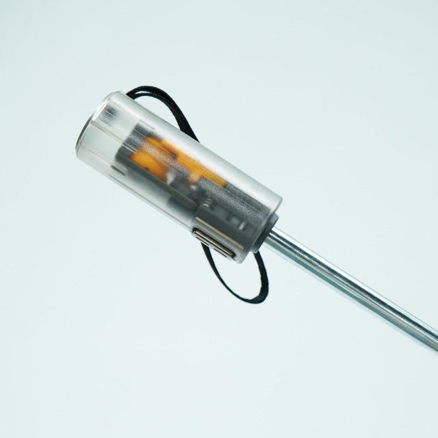 3 Folding Automatic Mechanical Handle Black Coat Windproof Large Umbrella for LOGO Rain Windproof Sun Protection