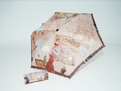 New arrival Mini folding Capsule umbrella Sun protection Anti-UV Vinyl parasols gift box umbrellas