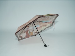 New arrival Mini folding Capsule umbrella Sun protection Anti-UV Vinyl parasols gift box umbrellas