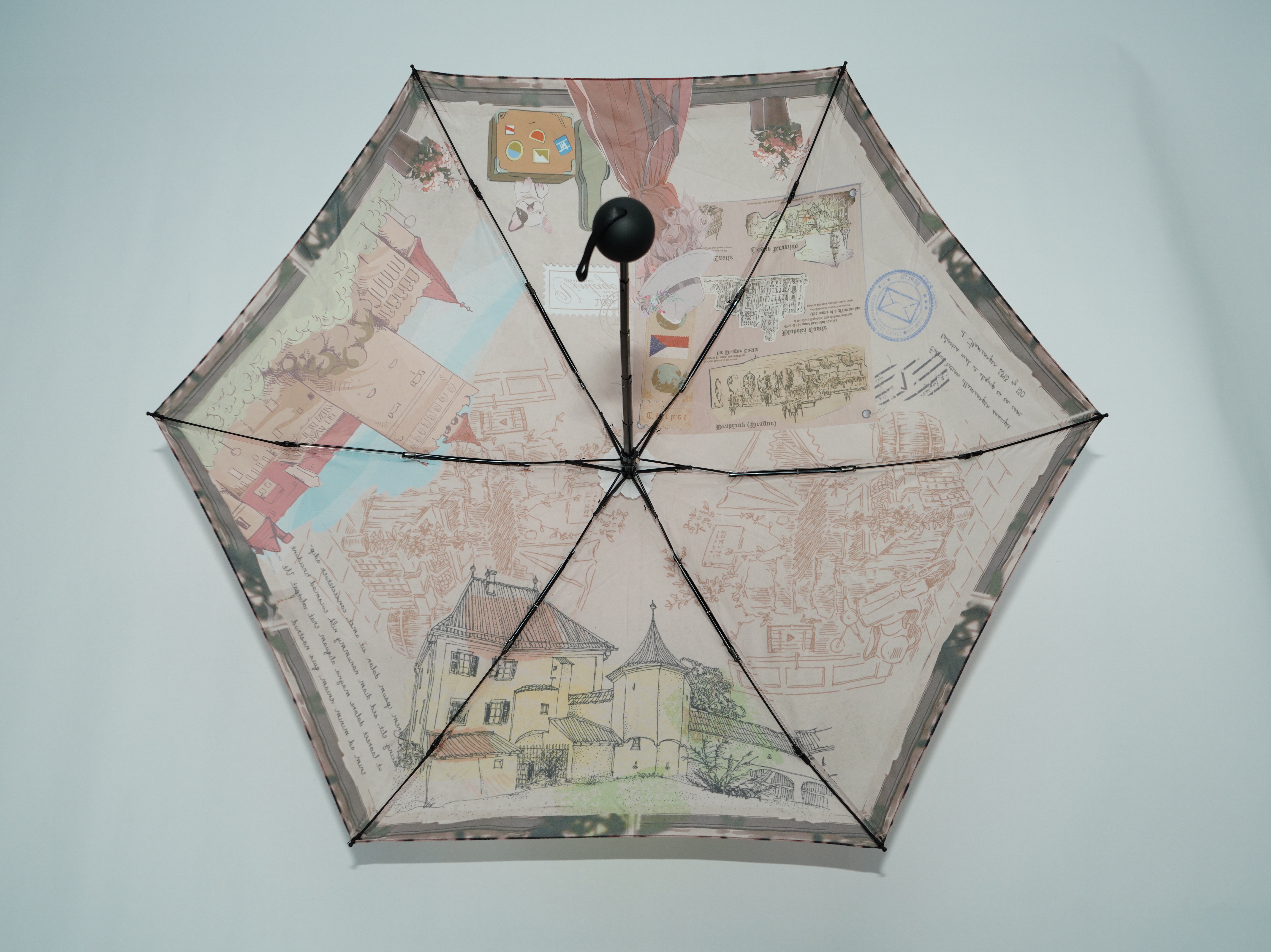 New arrival Mini folding Capsule umbrella Sun protection Anti-UV Vinyl parasols gift box umbrellas