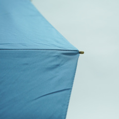 Tiozomoo Factory Sun Advertising Customized Logo Wooden Handle windproof 8 ribs 260T Pongee Umbrellas for adults