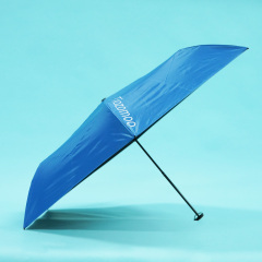 Automatic 3 Folding Black Windproof Custom Outdoor Umbrella Compact Travel Lightweight Umbrella