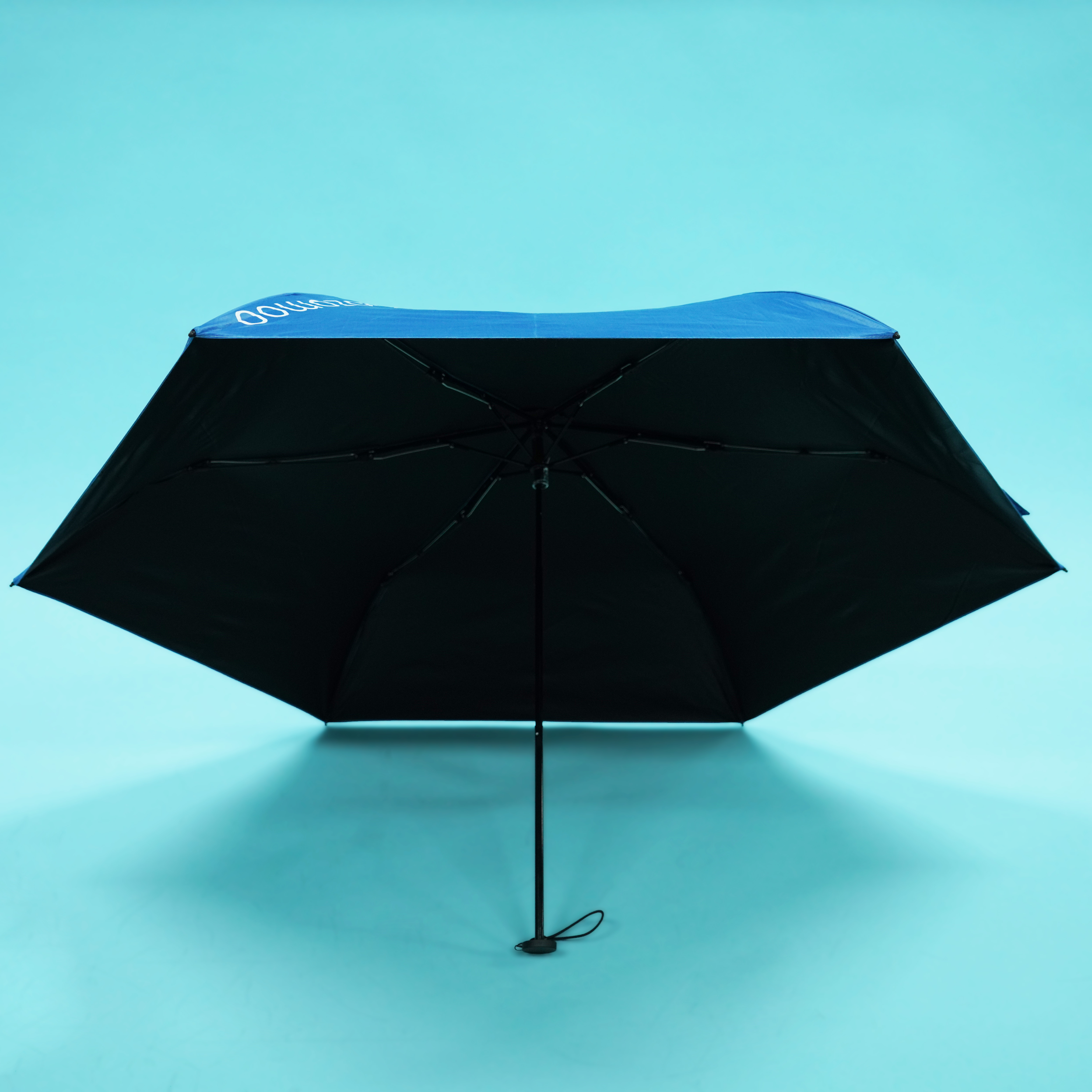Automatic 3 Folding Black Windproof Custom Outdoor Umbrella Compact Travel Lightweight Umbrella