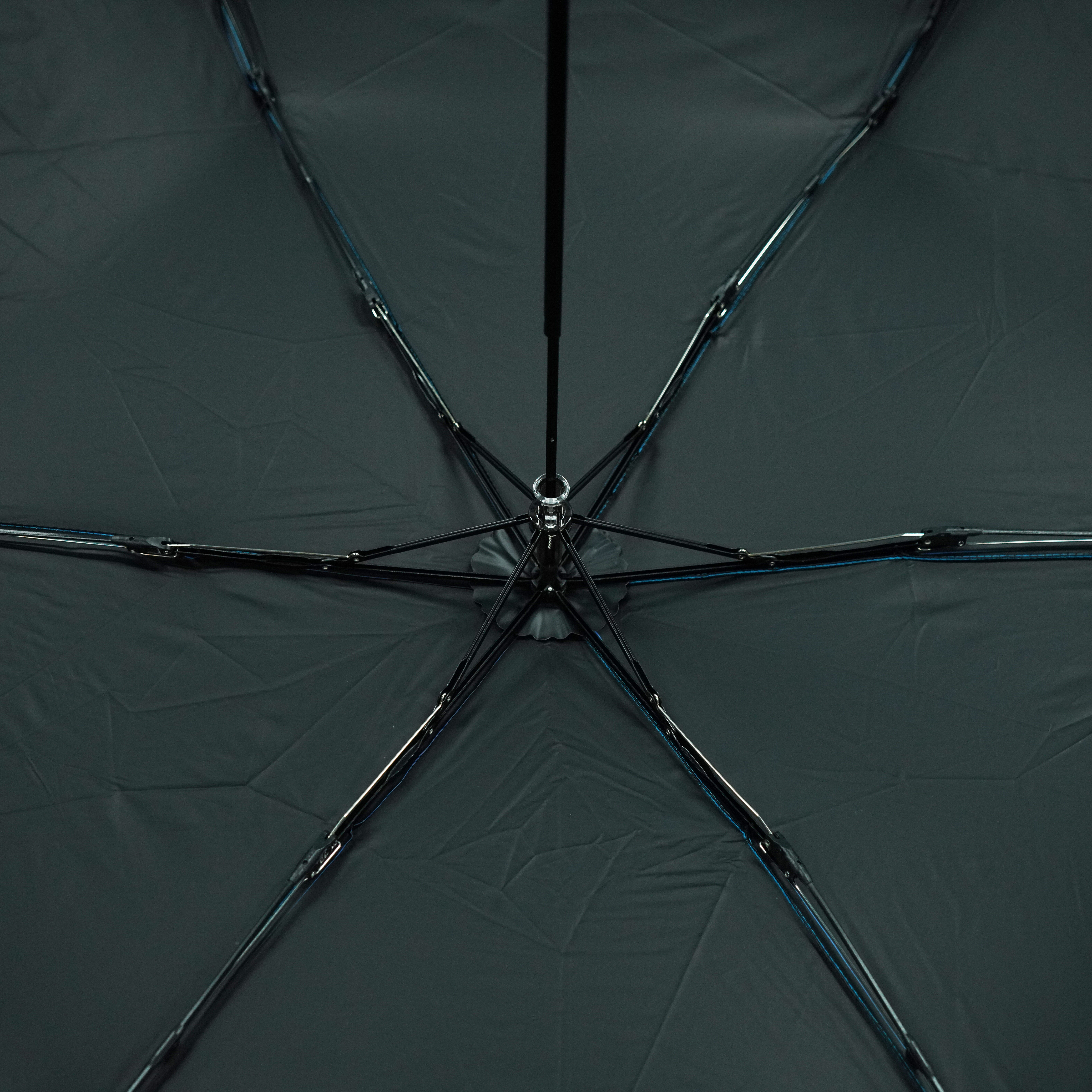 Automatic 3 Folding Black Windproof Custom Outdoor Umbrella Compact Travel Lightweight Umbrella
