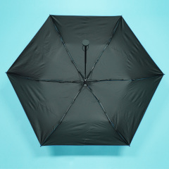 Automatic 3 Folding Black Windproof Custom Outdoor Umbrella Compact Travel Lightweight Umbrella