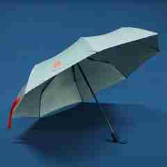 Luxury reverse colorful 3 fold umbrella auto open windproof business gift umbrella with reflective stripe