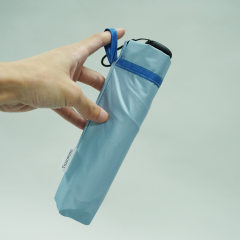 Umbrella Super Light Three Fold Carbon Fiber uv portable pocket mini umbrella Mini Feather Umbrella Customizable