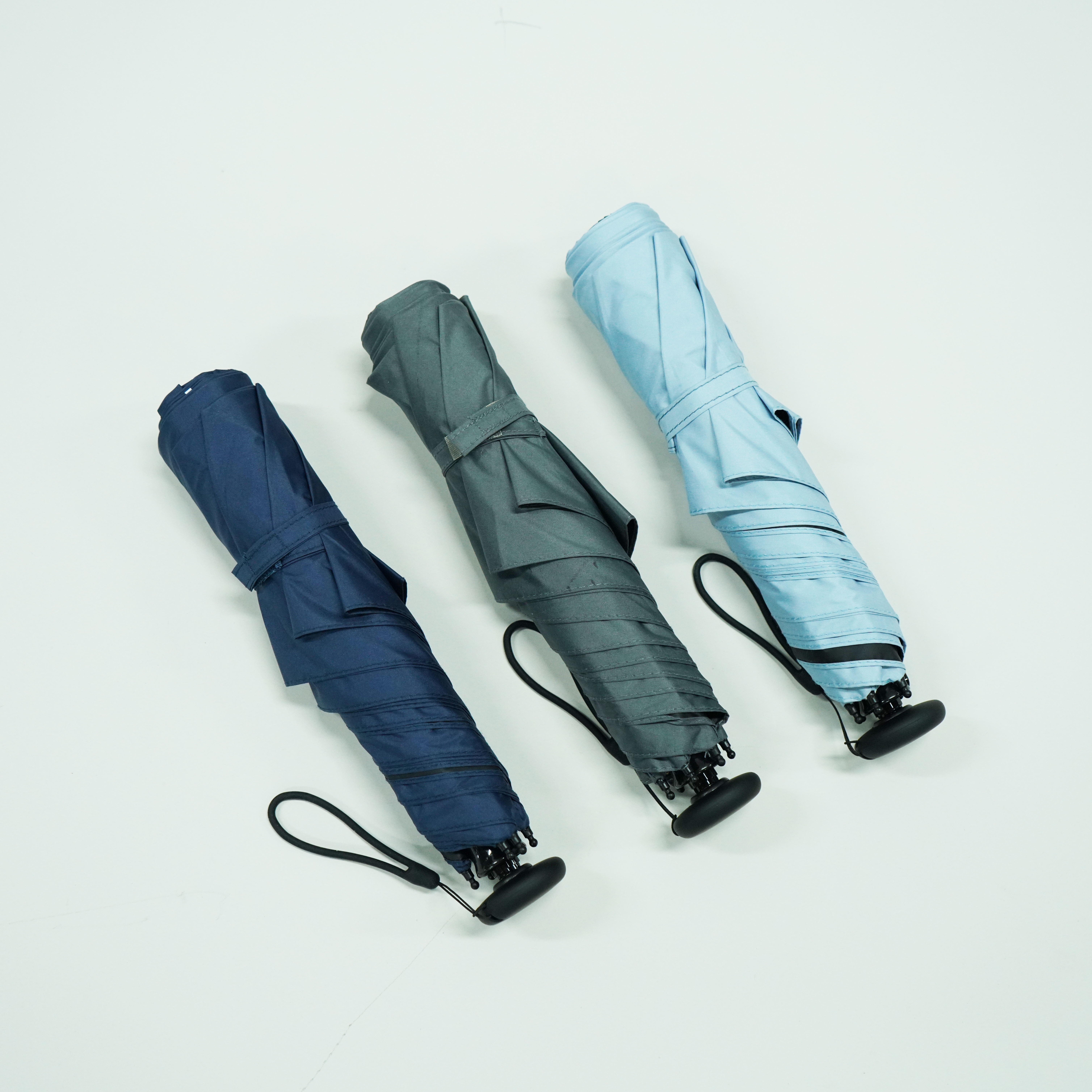Umbrella Super Light Three Fold Carbon Fiber uv portable pocket mini umbrella Mini Feather Umbrella Customizable