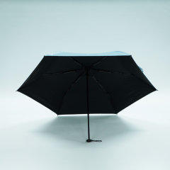 Umbrella Super Light Three Fold Carbon Fiber uv portable pocket mini umbrella Mini Feather Umbrella Customizable
