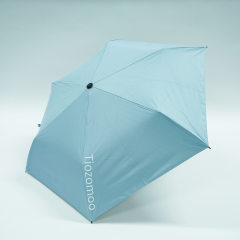 Umbrella Super Light Three Fold Carbon Fiber uv portable pocket mini umbrella Mini Feather Umbrella Customizable