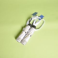 Allover Pattern Design Printed Manual 3 Fold Super Mini Umbrella with Shopping bag set