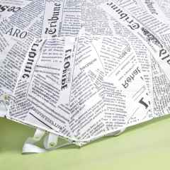 Allover Pattern Design Printed Manual 3 Fold Super Mini Umbrella with Shopping bag set