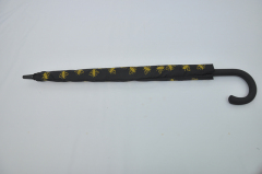 Environmental Friendly Fabric Superfine Black Glue   Straight  Sun Umbrella