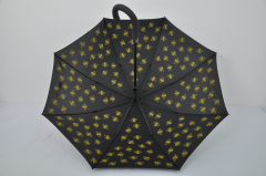 Environmental Friendly Fabric Superfine Black Glue   Straight  Sun Umbrella