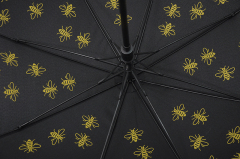 Environmental Friendly Fabric Superfine Black Glue   Straight  Sun Umbrella