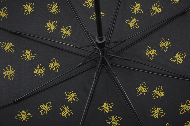 Environmental Friendly Fabric Superfine Black Glue   Straight  Sun Umbrella